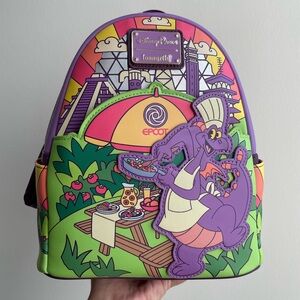 Disney Parks Loungefly Mini Backpack - 2024 Epcot Food and Wine Figment